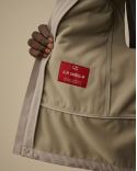 GOGGLE SLEEVELESS JACKET LONDON FOG GREY