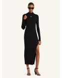 KNIT REISSUE DRESS BLACK
