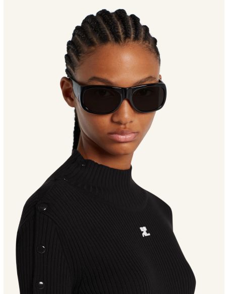 ROBE REEDITION EN MAILLE NOIR