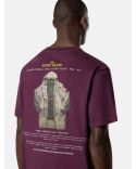 ARCHIVIO PRINTED T-SHIRT AMARANTE