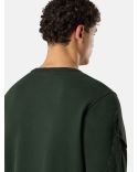 SWEATSHIRT 6100008 WITH POCKETS JUNIPER GREEN
