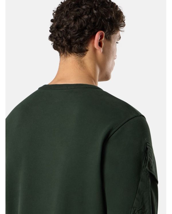 SWEATSHIRT 6100008 AVEC POCHES VERT JUNIPER