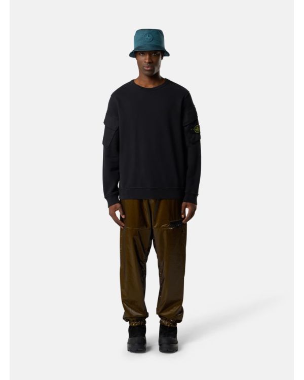 SWEATSHIRT 6100008 WITH POCKETS BLACK