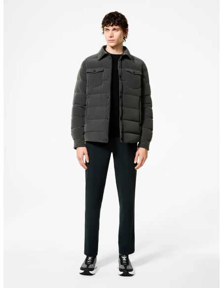 VESTE SURCHEMISE TECHNO VELVET 1000 TUBIC 10 VERT FORÊT