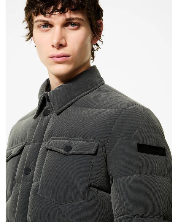 VESTE SURCHEMISE TECHNO VELVET 1000 TUBIC 10 VERT FORÊT
