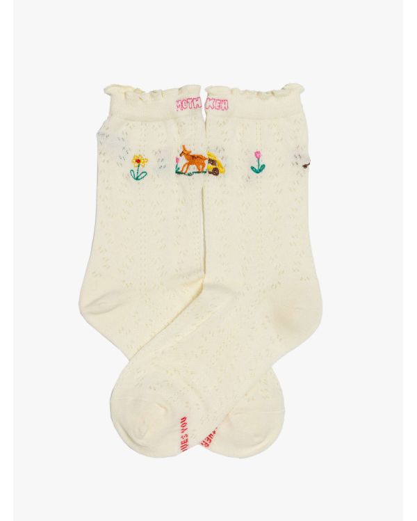 CHAUSSETTES THE HALF STEP BEIGE IN THE WILD 2