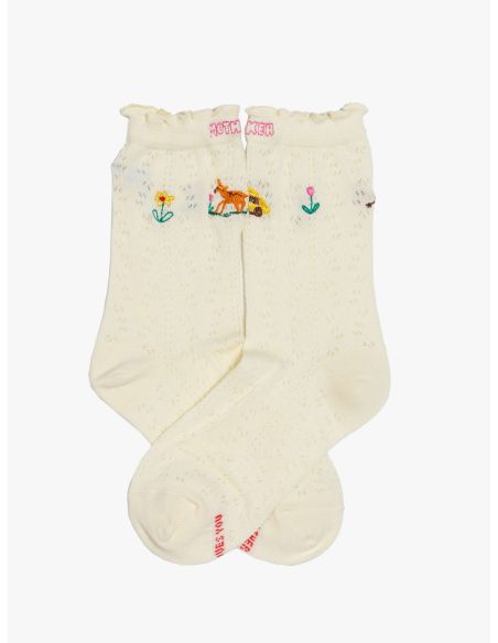 THE HALF STEP BEIGE IN THE WILD SOCKS