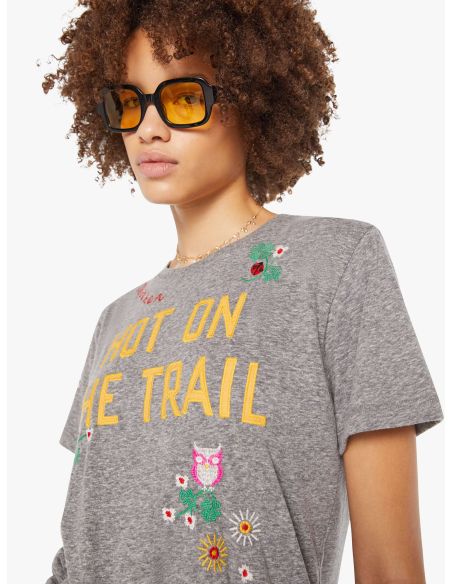 THE ROWDY GRAY HOT ON THE TRAIL TSHIRT