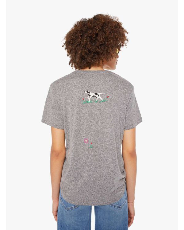 THE ROWDY GRAY HOT ON THE TRAIL TSHIRT