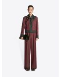 EMBELLISHED JACKET BURGUNDY