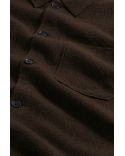 SURCHEMISE JONAS LAINE MARRON DEMITASSE