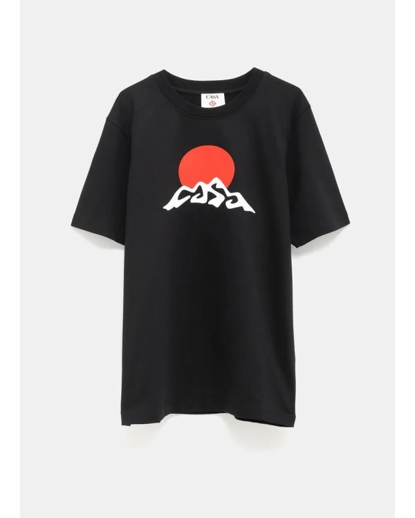 T-SHIRT IMPRIMÉ MONTAGNE BLANCHE NEIGE