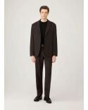 CASHMERE CREW NECK BLACK SWEATER