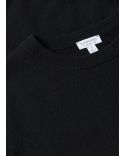 CASHMERE CREW NECK BLACK SWEATER