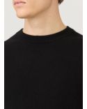 PULL RAS DU COU CACHEMIRE NOIR