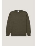 PULL RAS DU COU CACHEMIRE KAKI