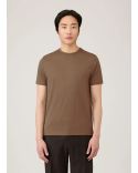 TSHIRT CLASSIQUE BRUN PROFOND