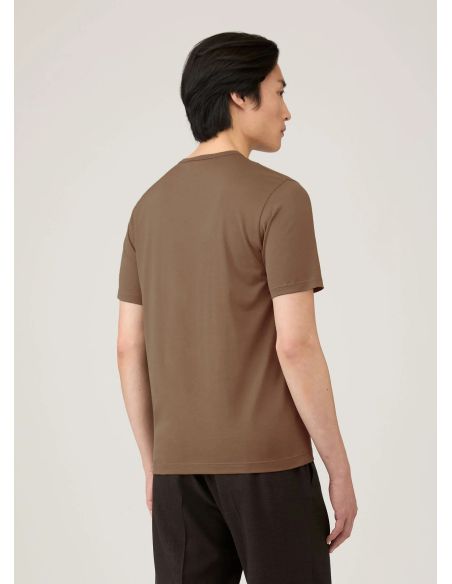 TSHIRT CLASSIQUE BRUN PROFOND