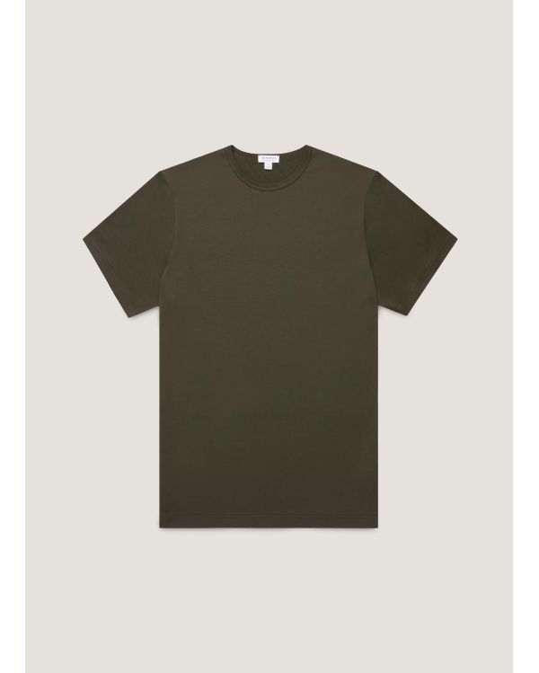 TSHIRT CLASSIQUE VERT FONCÉ