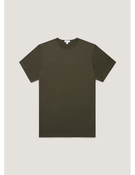 TSHIRT CLASSIQUE VERT FONCÉ