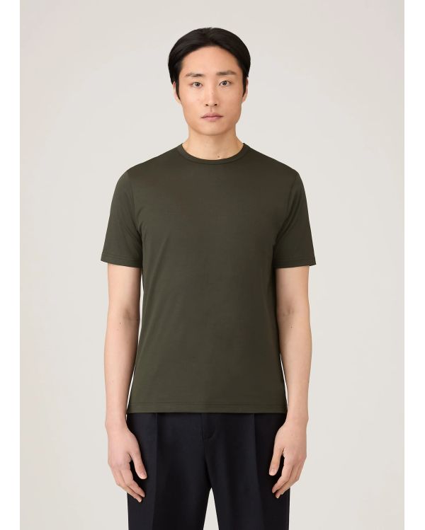 TSHIRT CLASSIQUE VERT FONCÉ