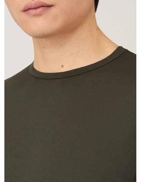 TSHIRT CLASSIQUE VERT FONCÉ