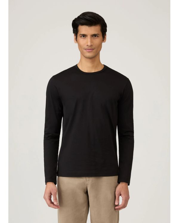 CLASSIC BLACK LONG SLEEVE TSHIRT