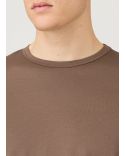 TSHIRT MANCHES LONGUES CLASSIQUE BRUN PROFOND