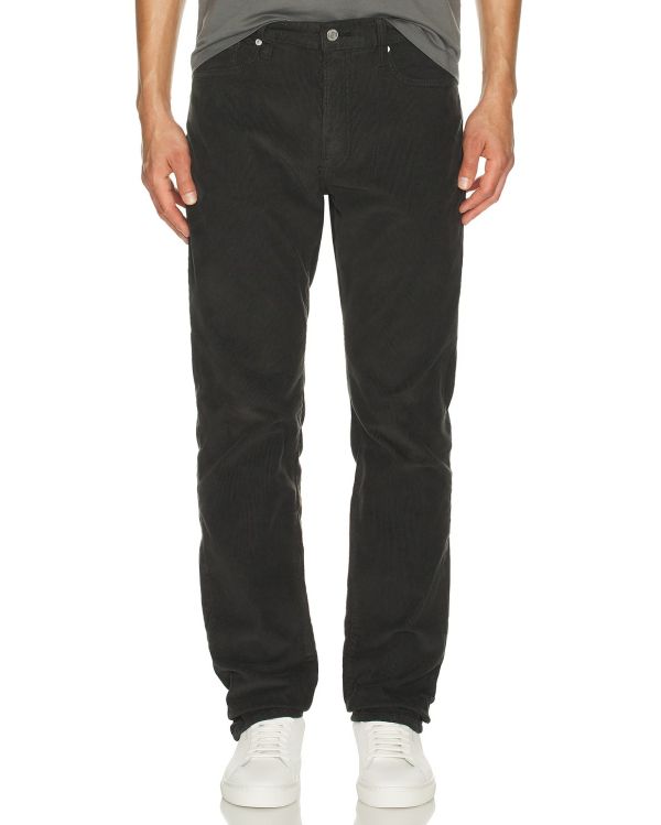 MAN SLIM CORDUROY TITANIUM 2