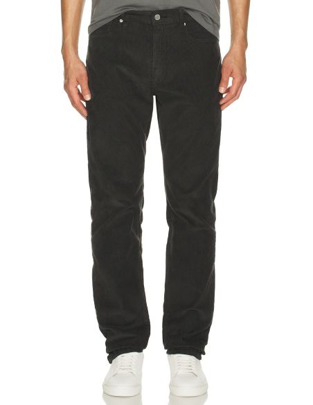 MAN SLIM CORDUROY TITANIUM