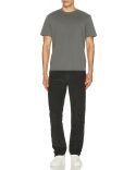 L'HOMME SLIM CORDUROY TITANIUM