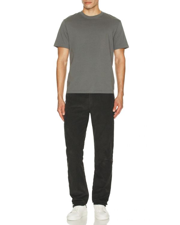 MAN SLIM CORDUROY TITANIUM