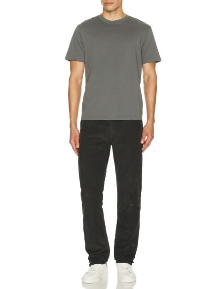 MAN SLIM CORDUROY TITANIUM
