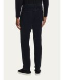 L'HOMME SLIM CORDUROY BLEU FONCÉ