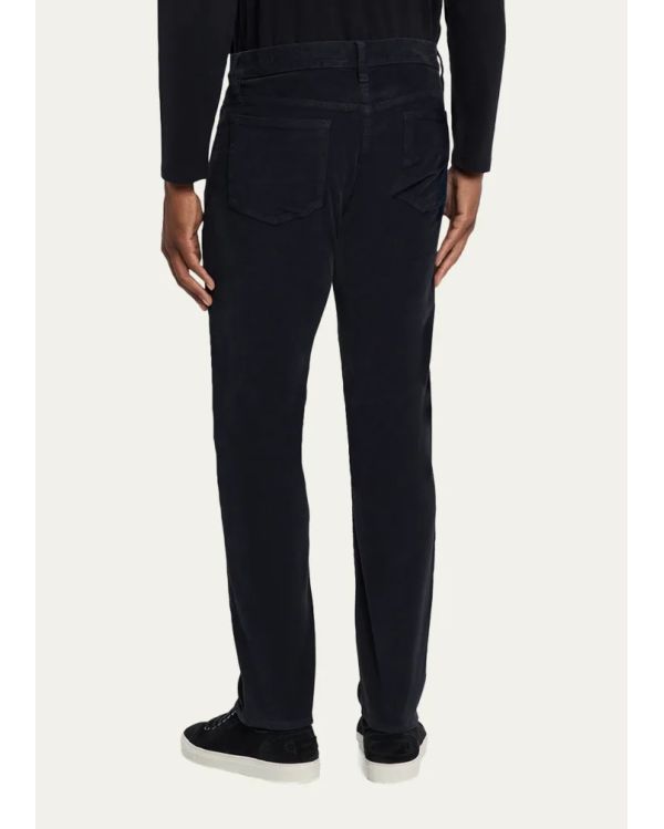 L'HOMME SLIM CORDUROY DARK NAVY