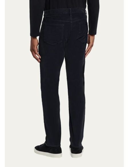 L'HOMME SLIM CORDUROY BLEU FONCÉ