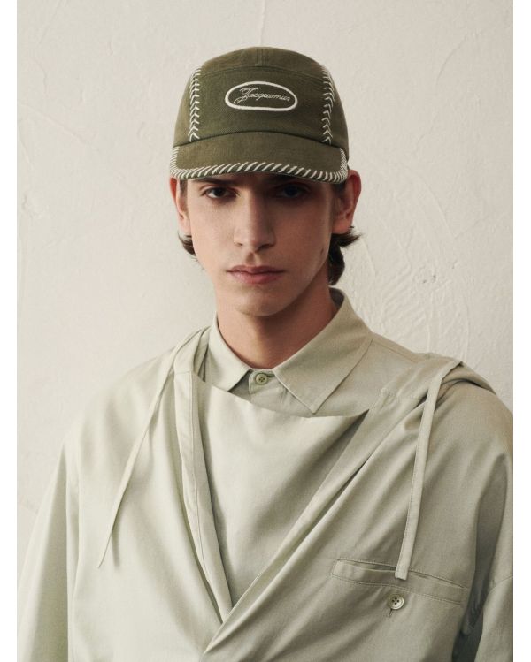 LA CASQUETTE CASCO KAKI FONCÉ
