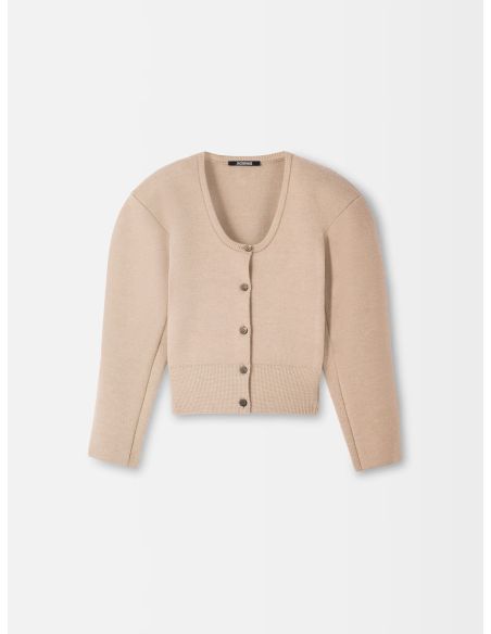 LE GILET DOPPIO MULTI-BEIGE