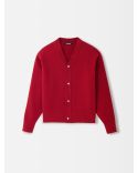 THE MULTI-RED DOPPIO CARDIGAN