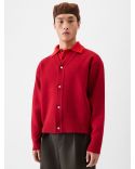 THE MULTI-RED DOPPIO CARDIGAN