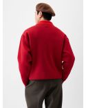 LE CARDIGAN DOPPIO MULTI-ROUGE