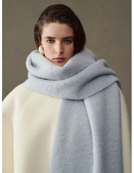 THE CARRO PALE LILAC SCARF