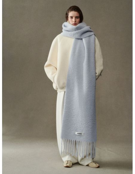 THE CARRO PALE LILAC SCARF