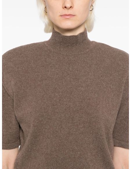 LA ROBE MAILLE CASTAGNA MARRON
