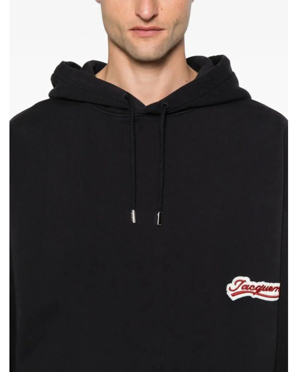 LE HOODIE GIO PATCH BLEU MARINE