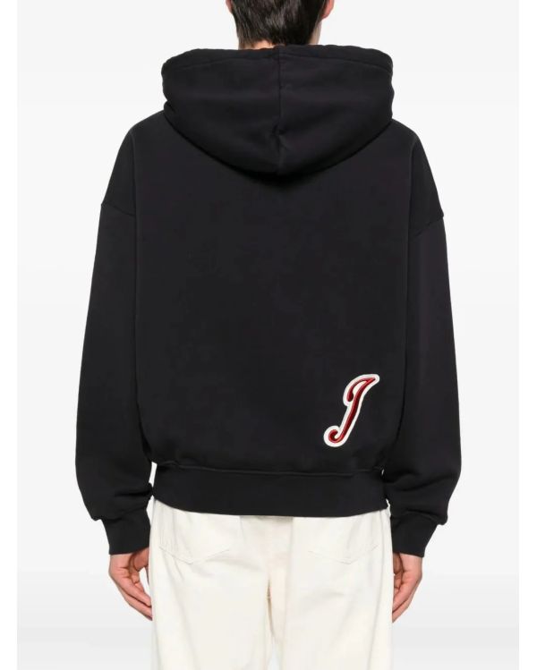 THE GIO PATCH HOODIE NAVY