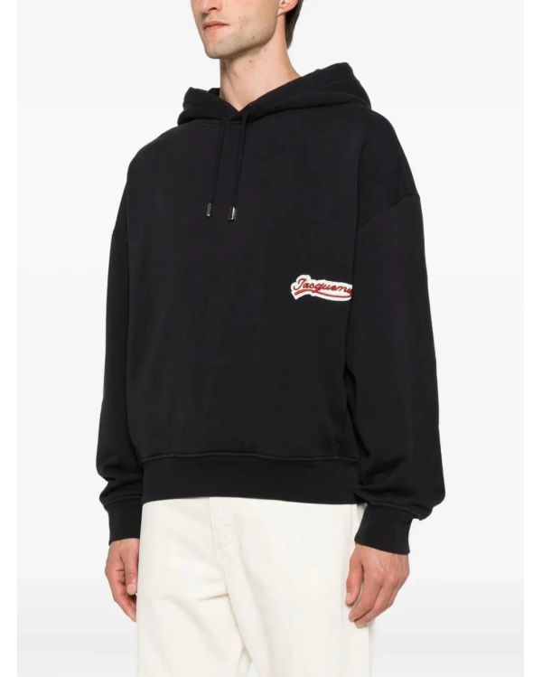 THE GIO PATCH HOODIE NAVY
