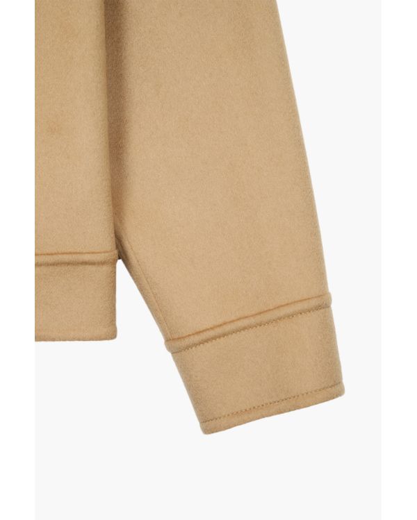 VESTE TRUCKER LAINE CAMEL/CAFE/CREME
