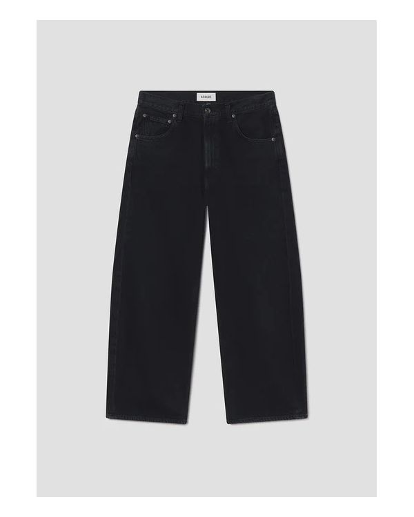 LOW CURVE CROP JEAN CRUSHED