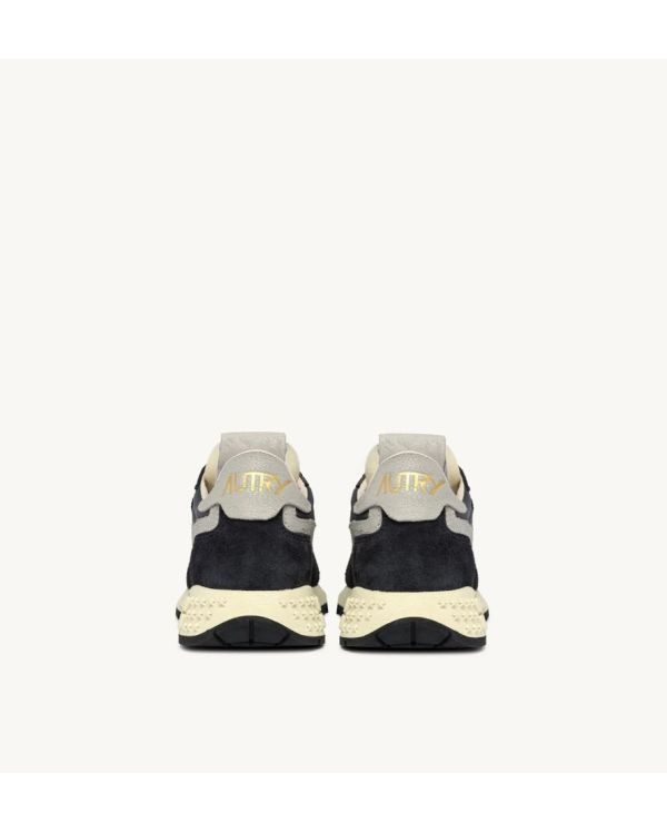 REELWIND LOW WOMEN SNEAKERS BLACK NYLON SUEDE